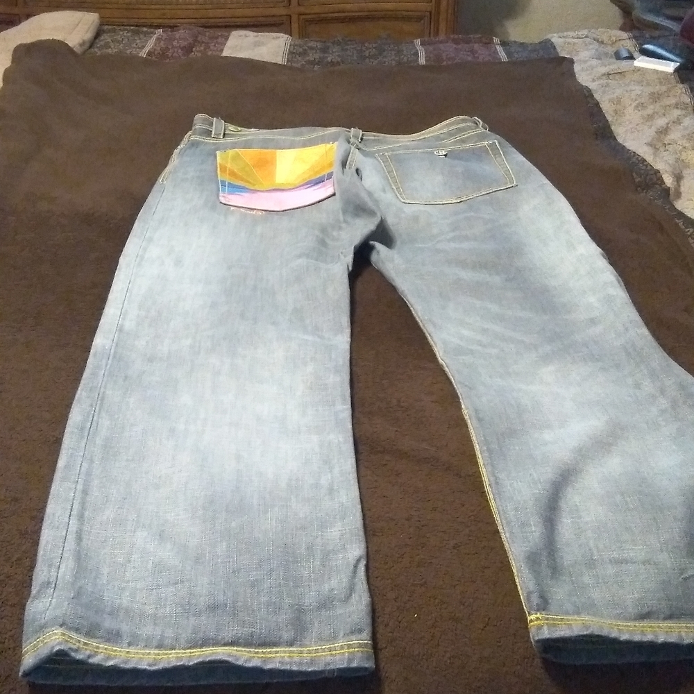 Coogi blue jeans